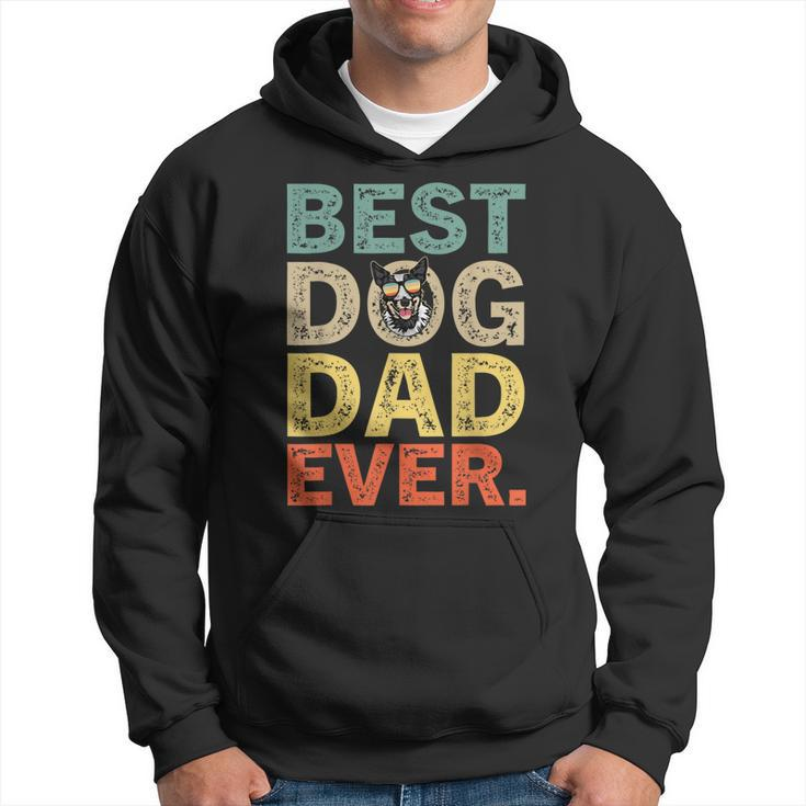 Fathers Day Gifts Australian Cattle Best Dog Dad Ever Gift For Mens Hoodie