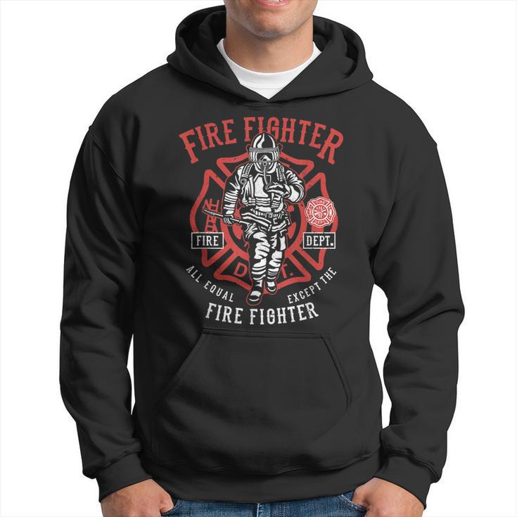 Fire Fighter First Responder Emt Clothing Hero  Hoodie