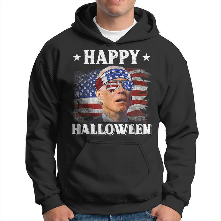 Funny Joe Biden Happy Halloween Confused 4Th Of July 2022  Hoodie