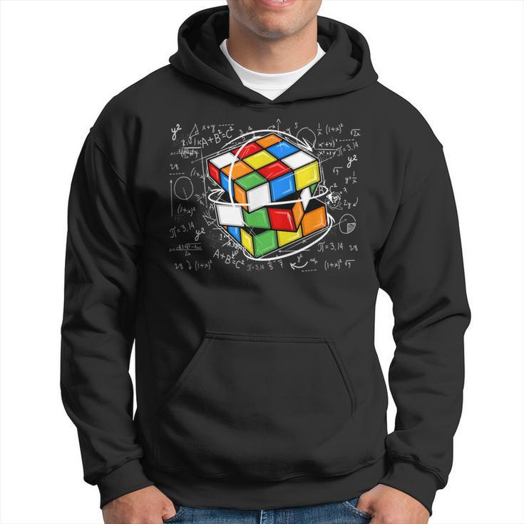 Funny Math Cuber Speed Cubing Puzzle Lover Cube Youth Adult  Hoodie
