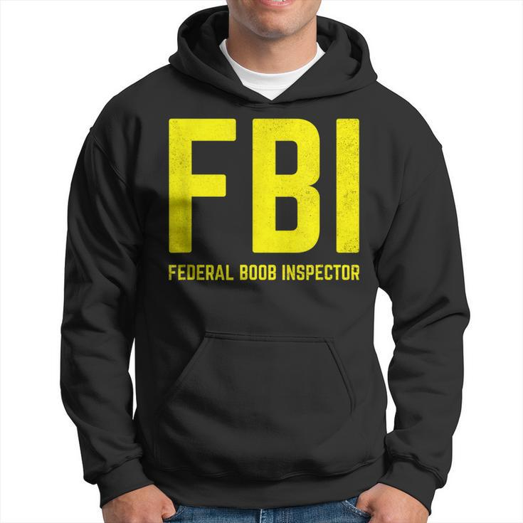 Funny Saying Dad Joke Federal Boob Inspector Hoodie