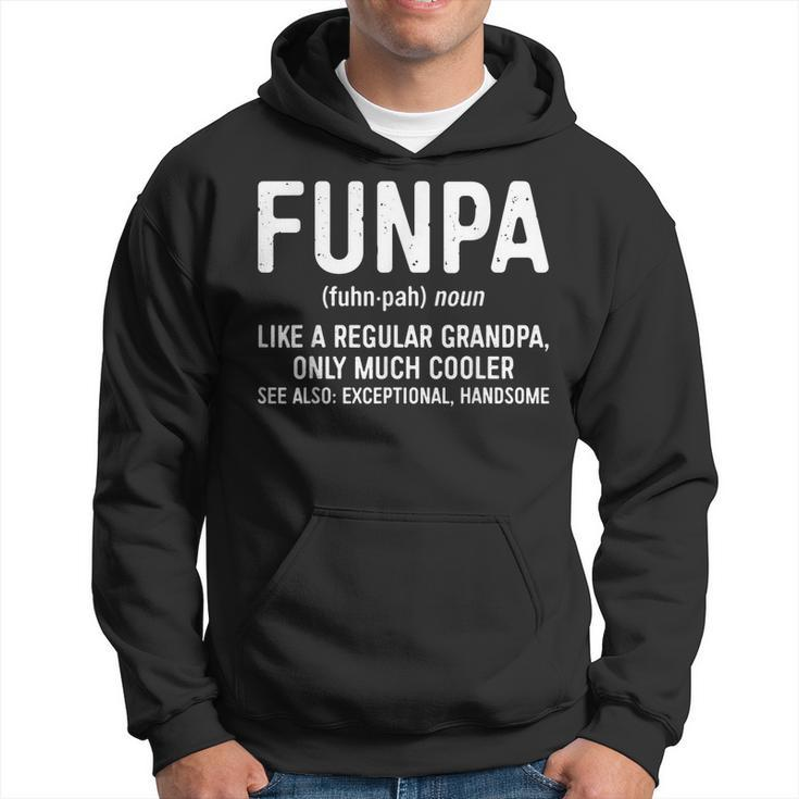 Funpa Definition Like A Regular Grandpa Only Cooler Gift For Mens Hoodie