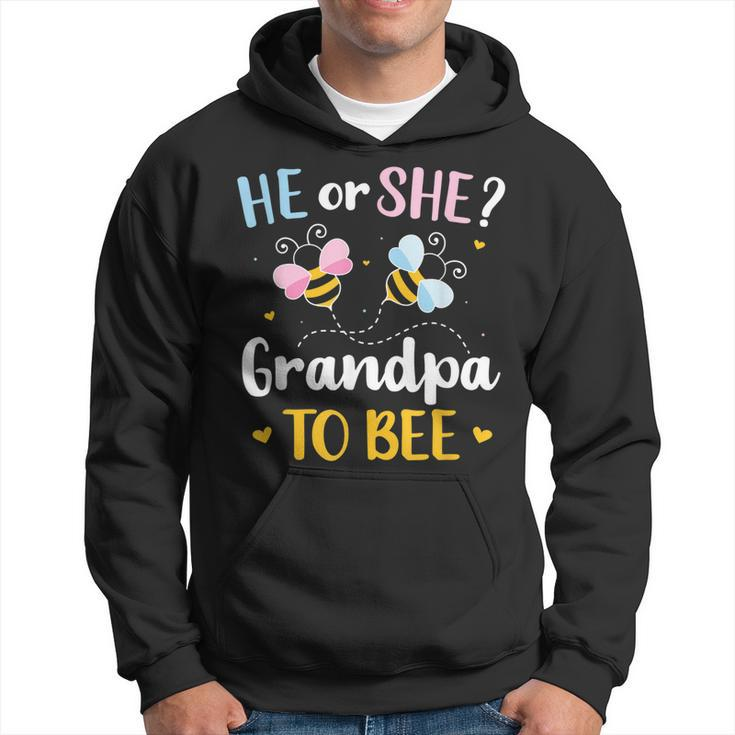 Gender Reveal He Or She Grandpa Matching Family Baby Party Gift For Mens Hoodie
