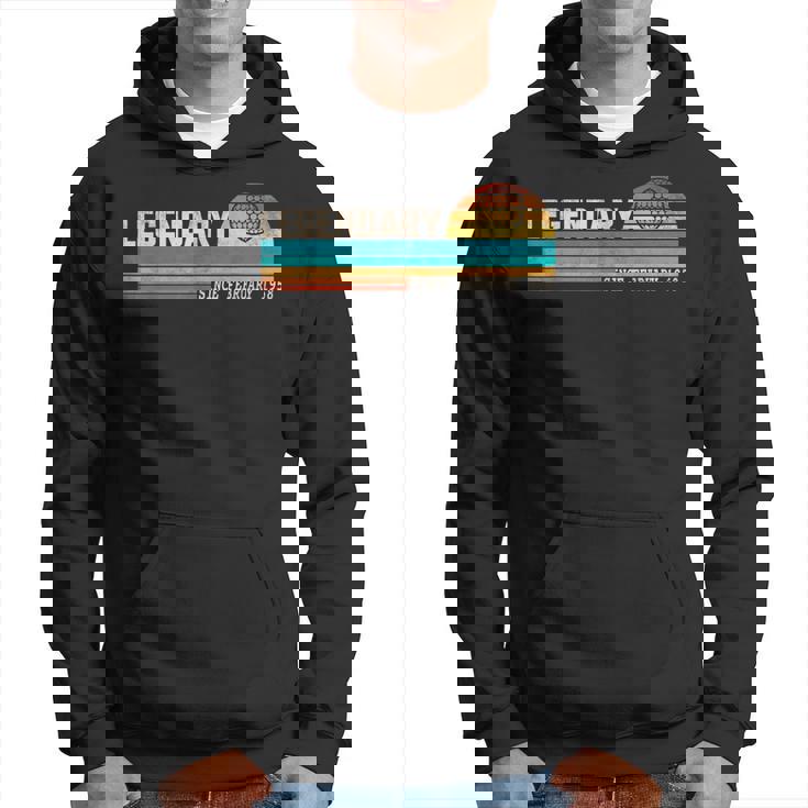 Golfspieler Legende Seit Februar 1958 Geburtstag Hoodie