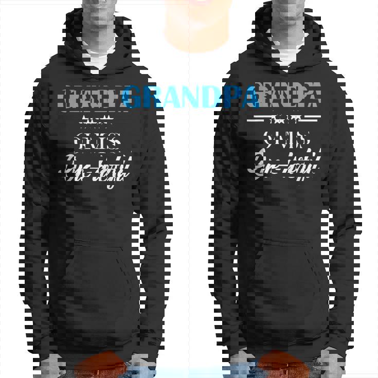 Grandpa Of Miss Onederful 1St Birthday First Onederful Gift For Mens Hoodie