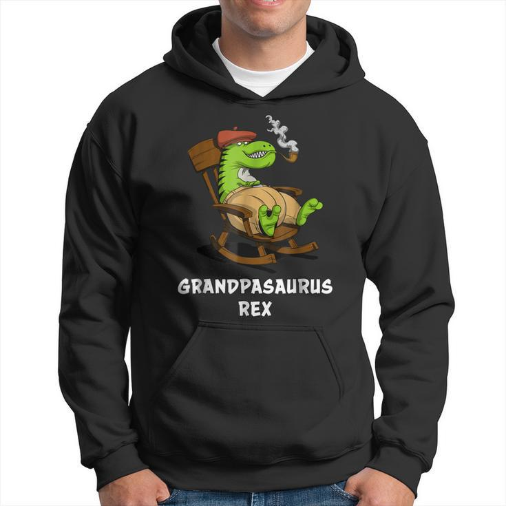 Grandpa Trex Dinosaur Funny Grandfather Hoodie