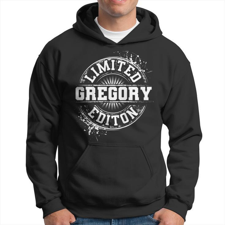 Gregory Funny Surname Family Tree Birthday Reunion Gift Idea Hoodie