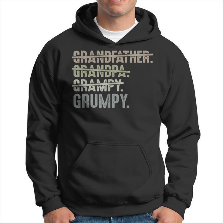 Grumpy  For Men Grandfather Grandpa Grampy Grumpy Gift For Mens Hoodie