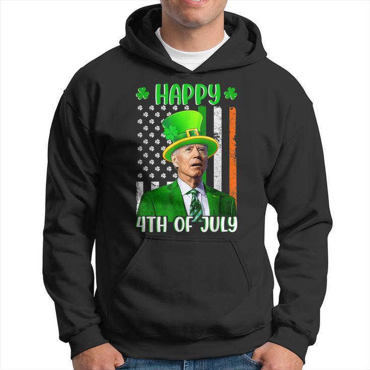 Happy 4Th Of July Joe Biden St Patricks Day Leprechaun Hat  V97 Hoodie