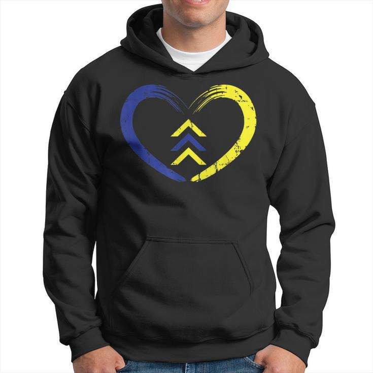 Heart Trisomy 21 Awareness World Down Syndrome Day 2020 Gift  Hoodie
