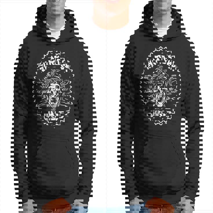 Herren 35 Geburtstag Geschenk Mann Heavy Metal Rockstar Gitarre Hoodie