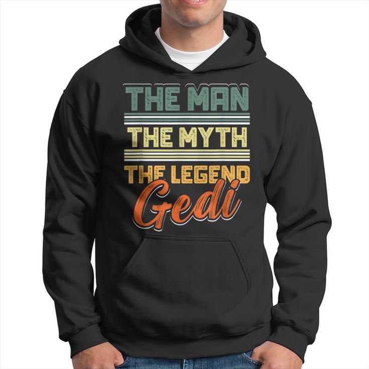 Herren Gedi Die Legende Taufgedi Hoodie