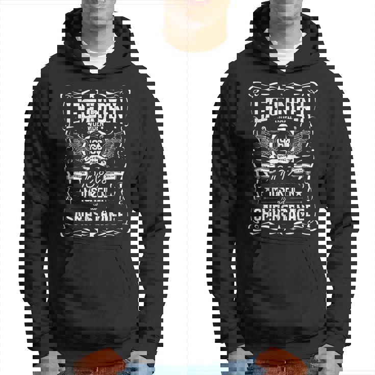 Herren Legenden Wurden 1960 Geboren Hoodie
