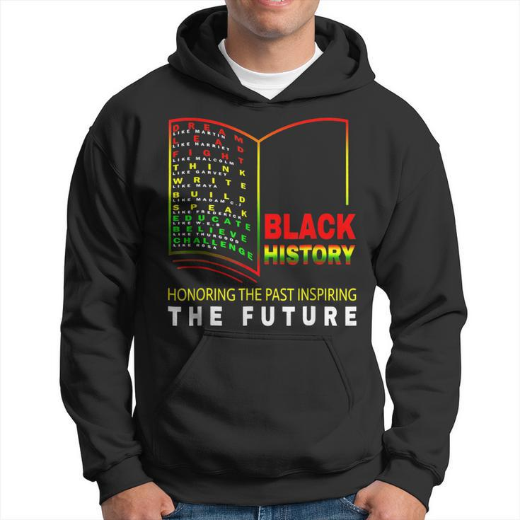 Honoring Past Inspiring Future African Black History Month  V2 Hoodie
