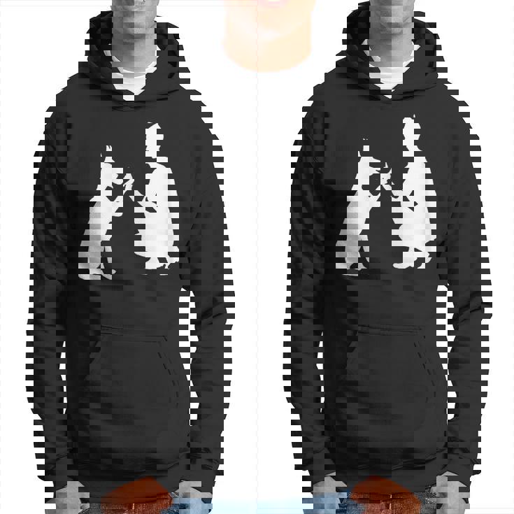 Hund Und Frauchen Beste Freunde Hoodie