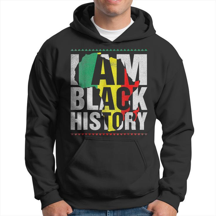 I Am Black History - Black History Month & Pride Men Women  Hoodie