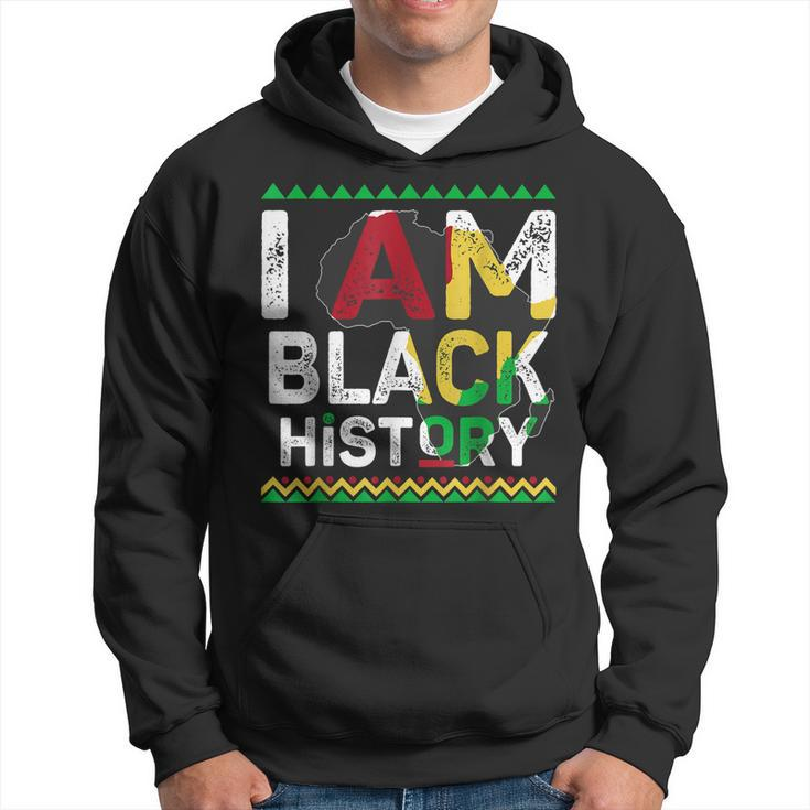 I Am Black History Month African American Pride Celebration V15 Hoodie