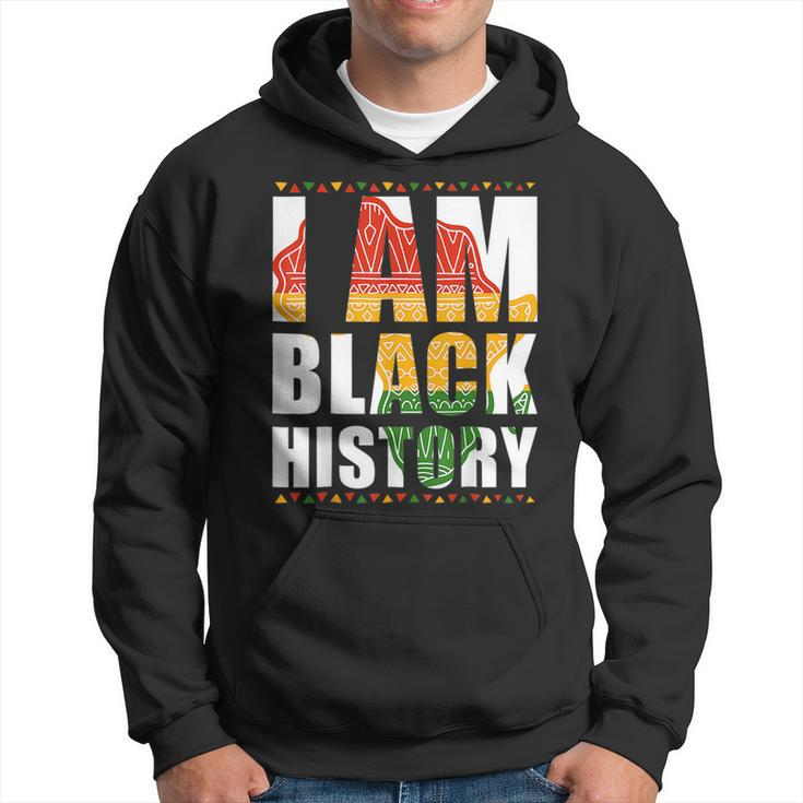 I Am Black Woman Black History Month Educated Black Girl  V12 Hoodie