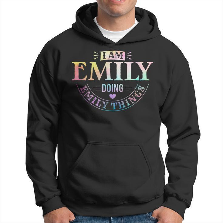 I Am Emily Doing Emily Things - Humorous Quotes  Hoodie