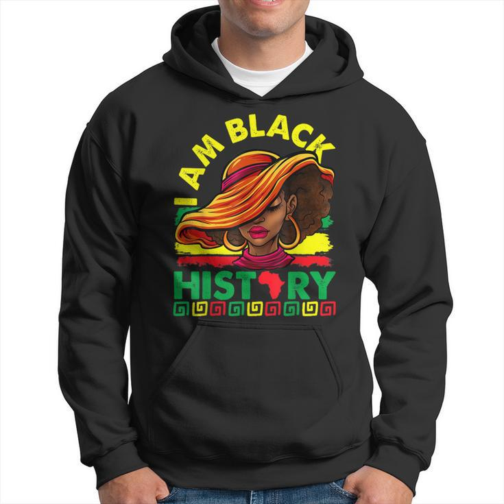 I Am The Strong African Queen Girls Black History Month  V9 Hoodie