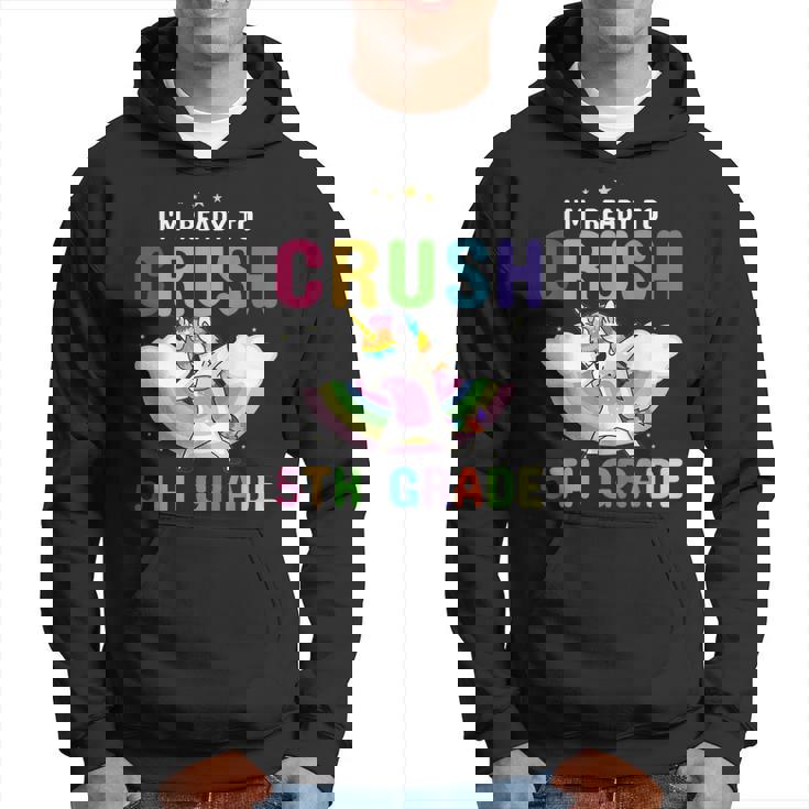 Ich Bin Bereit Einhorn-Kinder Der 5 Klasse Zurück In Die Hoodie