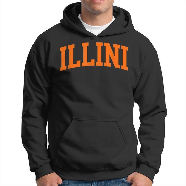 Illini Arch Athletic College University Alumni Style  Hoodie