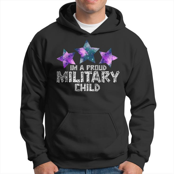 Im A Military Kid Month Of The Military Child Army Soldier Hoodie
