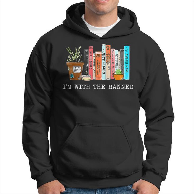 Im With The Banned Books I Read Banned Books Lovers  Hoodie