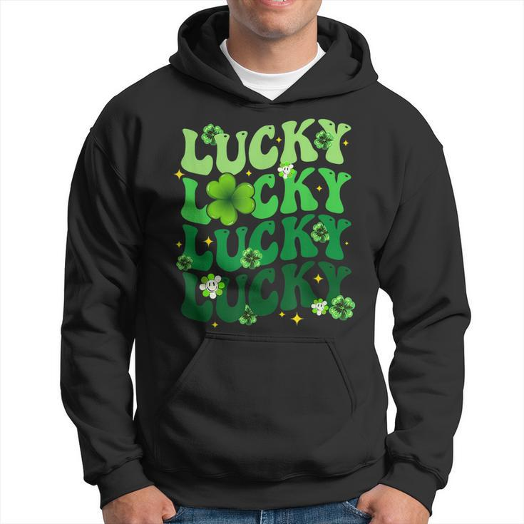Irish Lucky Shamrock Green Clover St Patricks Day Patricks  Hoodie