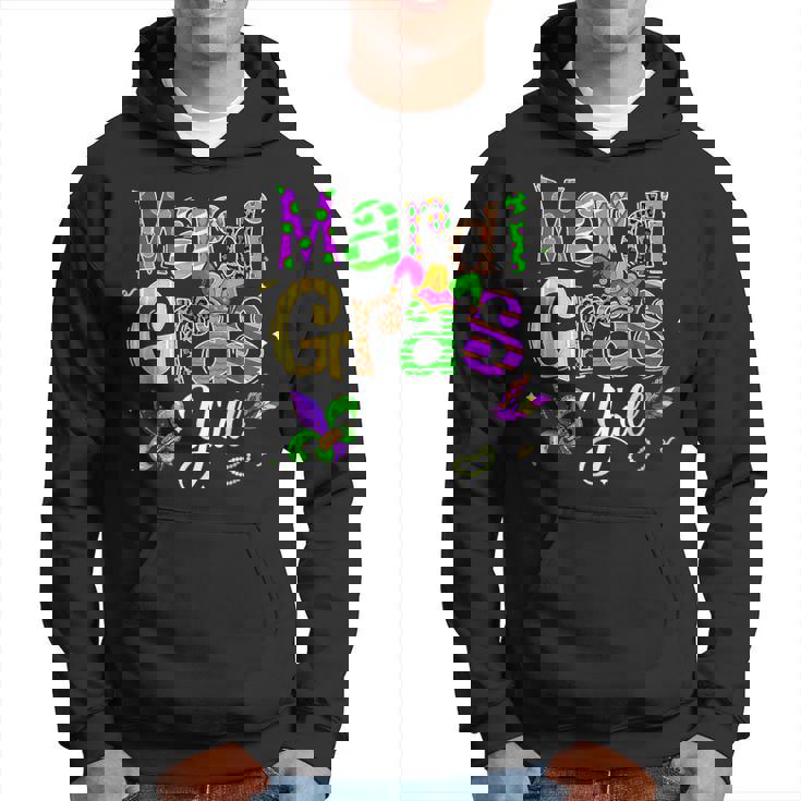 Its Mardi Gras Yall  Funny Mardi Gras Party Costume  Hoodie