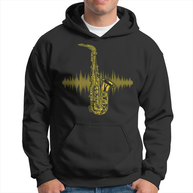 Jazz Music Saxophone Player Funny Saxophone Marching Band  Hoodie