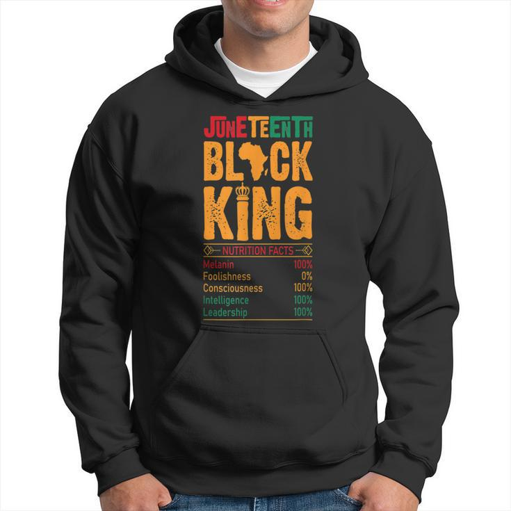 Junenth Black King Nutritional Melanin Dad Fathers Day  V2 Hoodie