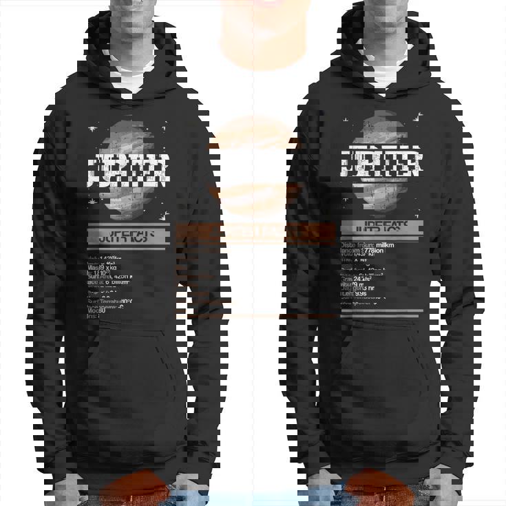 Jupiter Facts - Jupiter Planet Space Lover Hoodie