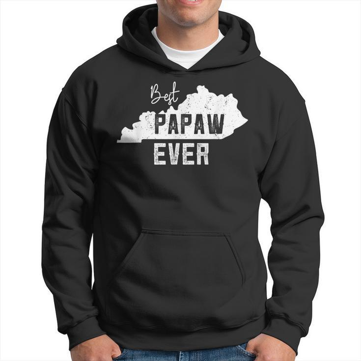 Kentucky Map Best Papaw Ever Design Gift For Mens Hoodie