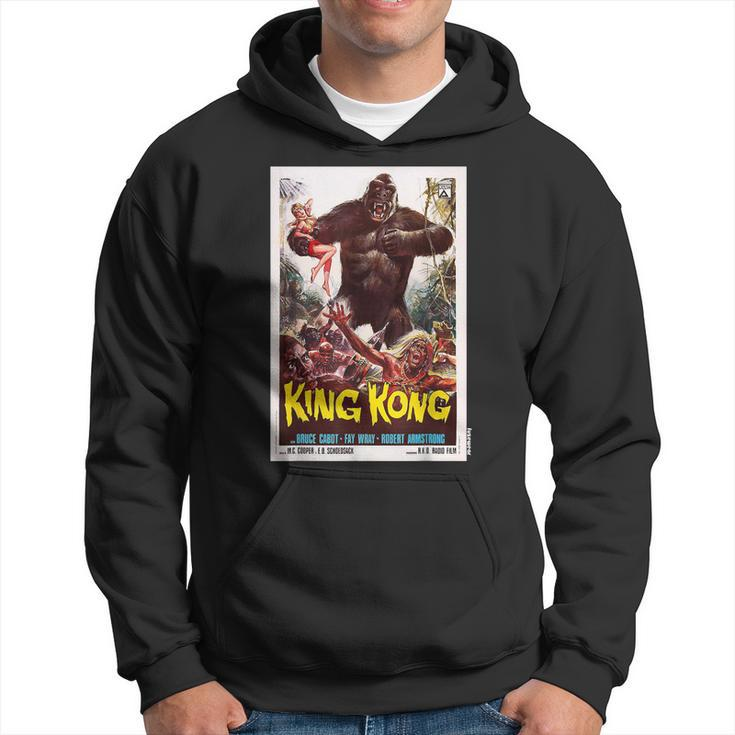 King Kong Movie Poster  Vintage Hoodie