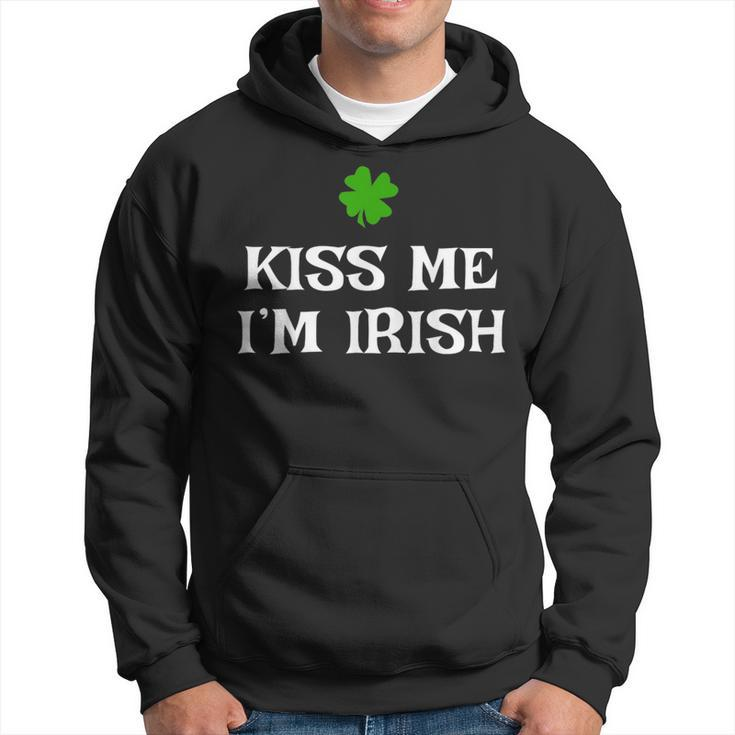 Kiss Me Im Irish St Patricks Day Funny  Hoodie - Thegiftio