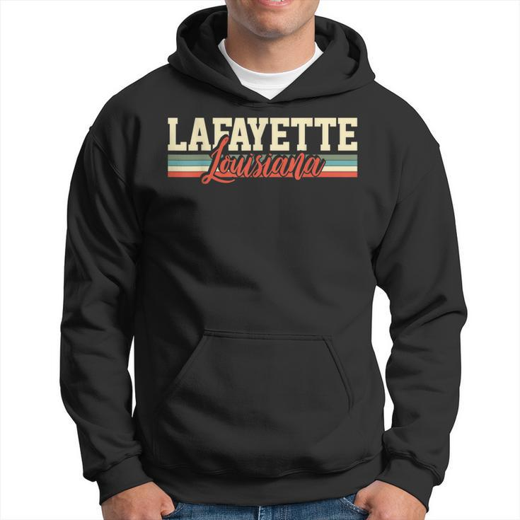 Lafayette Louisiana Retro  Men Hoodie Graphic Print Hooded Sweatshirt