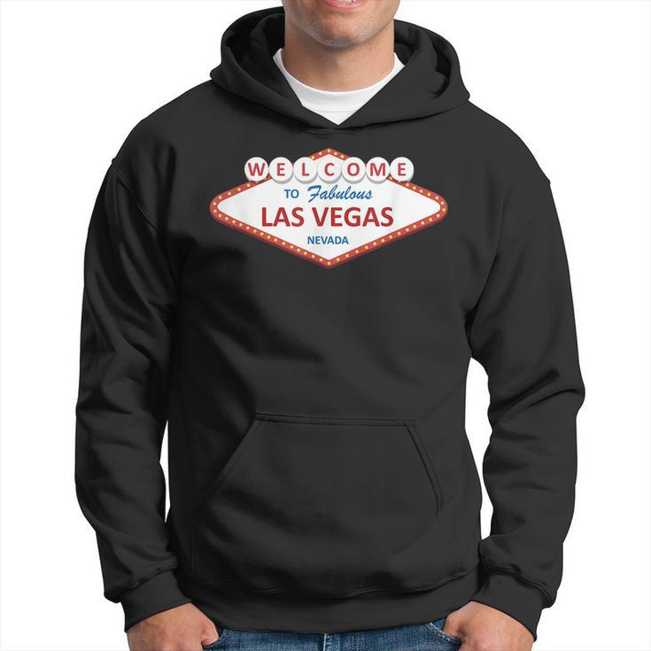 Las Vegas Sign - Nevada - Aesthetic Design - Classic  Hoodie