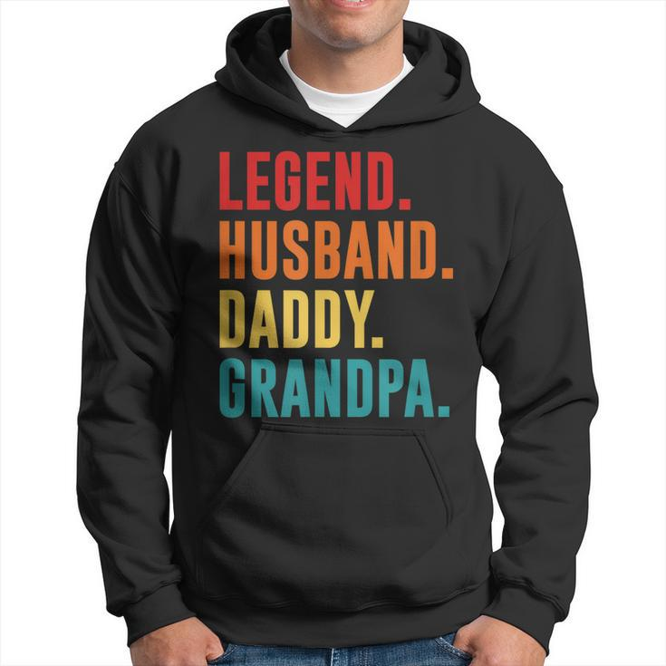 Legend Husband Daddy Grandpa Best Fathers Day Surprise Dad Hoodie