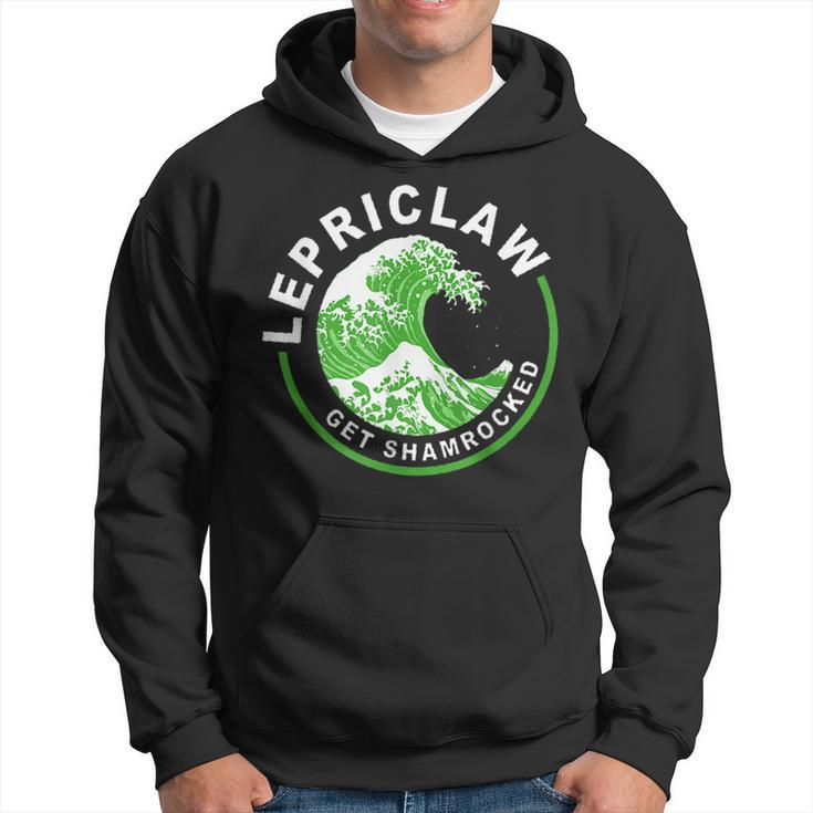 Lepriclaw Get Shamrocked Drinking St Patricks Day Claw Hoodie