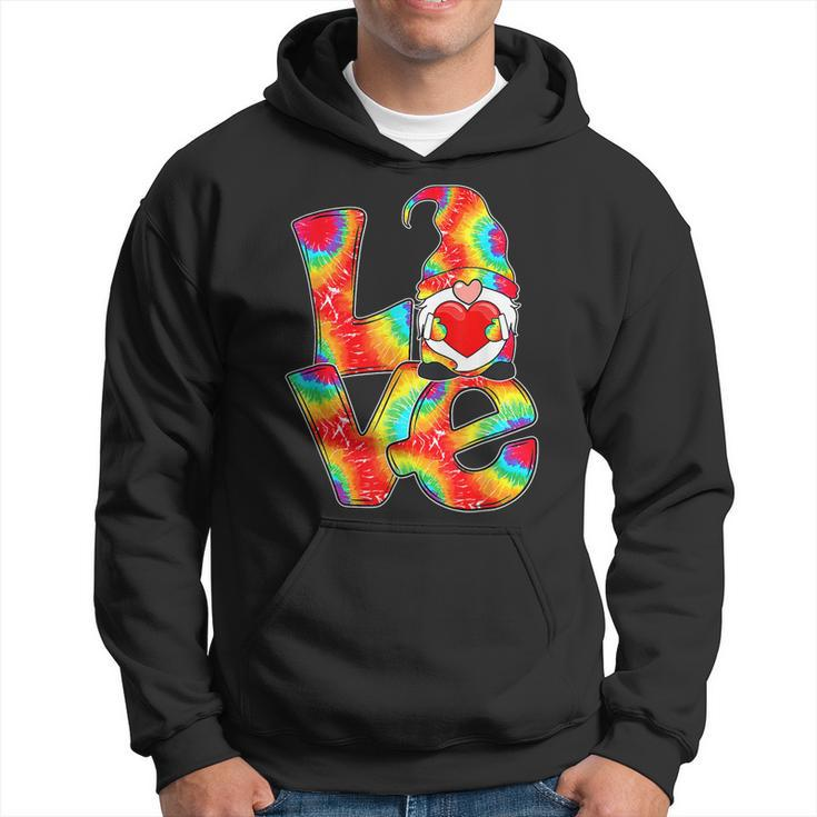 Lgbt Love Gnome Valentine Day Couple Lesbian Gay Outfit  V2 Hoodie