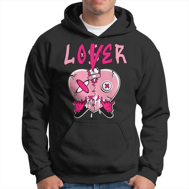 Loser Lover Heart Dripping Low Triple Pink Matching  Hoodie
