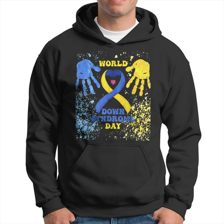 Love World Down Syndrome Awareness Day Love  Hoodie