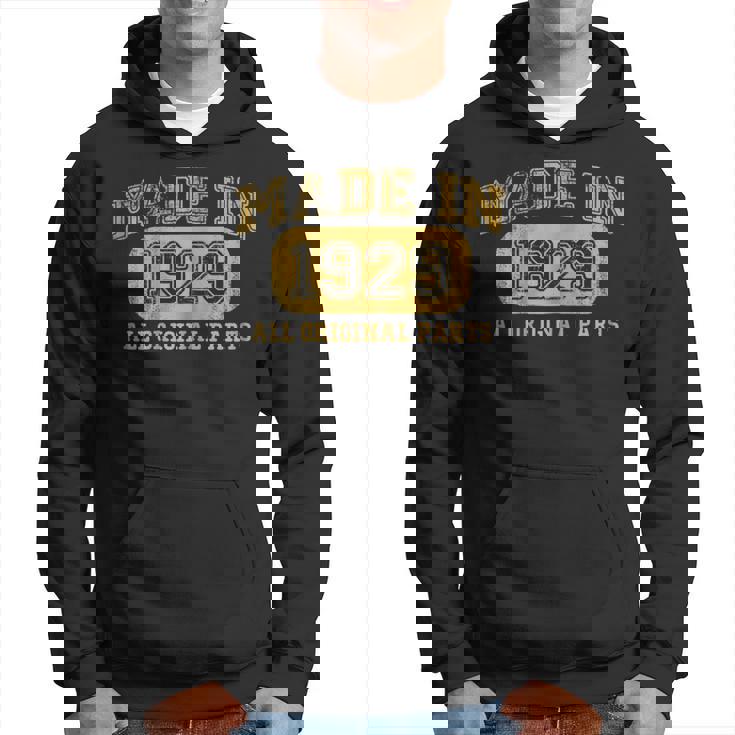Made In 1929 Birthday Shirt 90Th B-Day Gift 90 Birthday Gift Hoodie