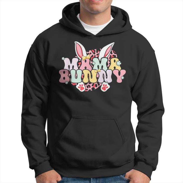 Mama Bunny Matching Family Easter Pregnancy Mom Baby Womens  Hoodie