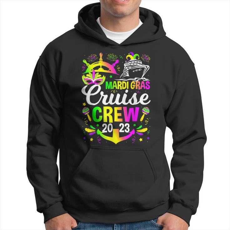 Mardi Gras Cruise Crew 2023 Cruising Funny Festival Party Hoodie