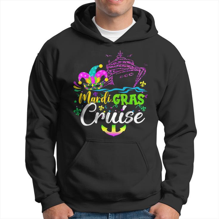 Mardi Gras Cruise Ship Beads Vacation Cruising Carnival   Men Hoodie Graphic Print Hooded Sweatshirt