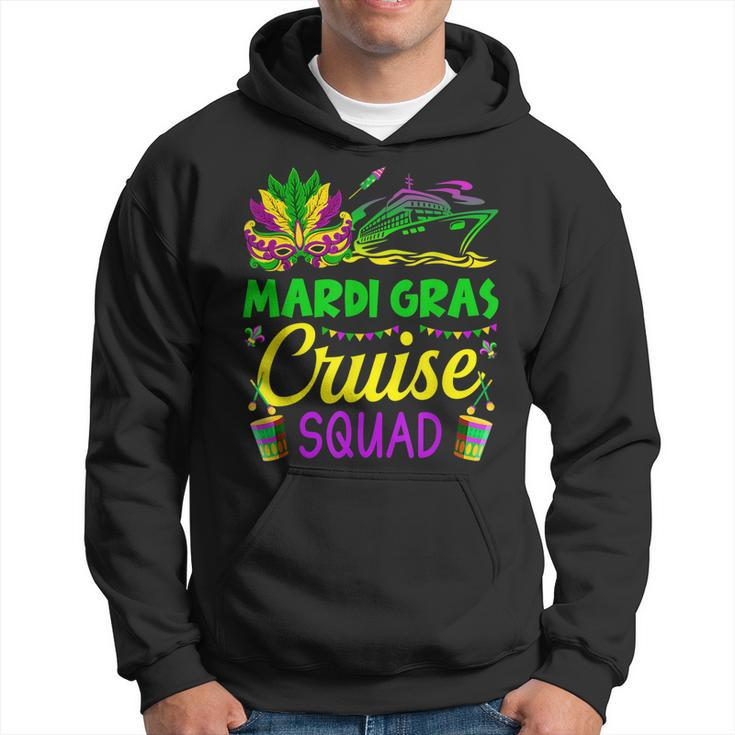 Mardi Gras Cruise Squad Matching Group Cruising Cruise Ship  Hoodie