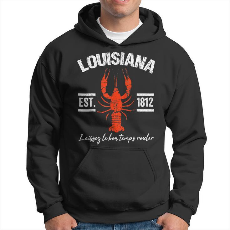Mardi Gras Louisiana Crawfish  New Orleans Men Women  Hoodie