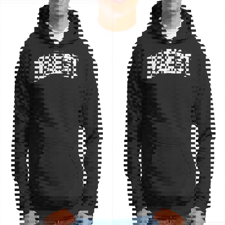 Marist Athletic Arch College University Alumni Hoodie Seseable UK - Main Image